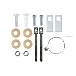 Trailer Tow Hitch Hardware Fastener Kit For 11-19 Ford Fiesta Hatchback 1-1/4" Towing Receiver Class 1 Trailer Tow Hitch Hardware Fastener Kit For 11-19 Ford Fiesta Hatchback 1-1/4" Towing Receiver Class 1