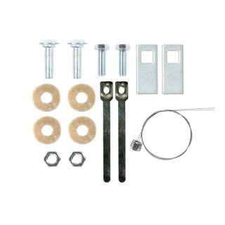 HWKIT1 Draw-Tite Hardware Kit Class 1 Trailer Hitches Trailer Tow Hitch Hardware Fastener Kit For 11-19 Ford Fiesta Hatchback 1-1/4" Towing Receiver Class 1