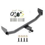 Custom Fit Trailer Hitch Wiring Harness (Plug & Play) Installation Hardware Installation Instructions 24963 118758 Draw-Tite Trailer Hitch Tow Receiver Wiring Harness Kit 17-22 Hyundai Ioniq Hybrid except Plug-In 17 18 19 20 21 22 2017 2018 2019 2020 Trailer Hitch Tow Receiver w/ Wiring Harness Kit For 17-23 Hyundai Ioniq Hybrid except Plug-In