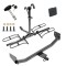 Custom Fit Trailer Hitch2 Bike Carrier Rail Rack Security Lock Pin Rubber Hitch Plug Cover Installation Hardware Installation Instructions 24963 63134 580407 2211 Draw-Tite Trailer Tow Hitch 17-22 Hyundai Ioniq Hatchback Hybrid Only Excluding Plug-In Pla Trailer Tow Hitch For 17-23 Hyundai Ioniq Hatchback Hybrid Only Excluding Plug-In Platform Style 2 Bike Rack w/ Hitch Lock and Cover