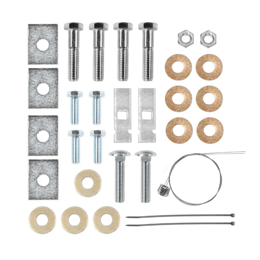 Trailer Tow Hitch Hardware Fastener Kit For 18-20 Hyundai Elantra Except GT and Sport 18-23 KIA Rio 1-1/4" Receiver