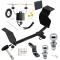 Custom Fit Trailer Hitch Draw-Bar w/ Pin/Clip Wiring Harness (Plug & Play)1-7/8" and 2" Chrome Ball Security Lock Pin Rubber Hitch Plug Cover Installation Hardware Installation Instructions 249830 118810 63820 63810 580407 2211 Draw-Tite Tr Trailer Tow Hitch For 20-24 Toyota Corolla Sedan Deluxe Package Wiring 2" and 1-7/8" Ball and Lock