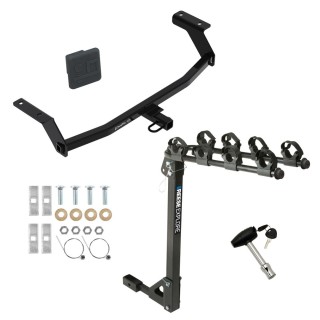 Custom Fit Trailer Hitch3 Bike Carrier Security Lock Pin Rubber Hitch Plug Cover Installation Hardware Installation Instructions 24984 1393100G 580407 2211 Draw-Tite Trailer Tow Hitch 4 Bike Rack 19-23 Mazda 3 Hatchback tilt away adult or child arms fol Trailer Tow Hitch w/ 4 Bike Rack For 19-25 Mazda 3 Hatchback tilt away adult or child arms fold down carrier w/ Lock and Cover