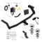 Custom Fit Trailer Hitch Draw-Bar w/ Pin/Clip Wiring Harness (Plug & Play)1-7/8" and 2" Chrome Ball Security Lock Pin Rubber Hitch Plug Cover Installation Hardware Installation Instructions 249840 118808 63820 63810 580407 2211 Draw-Tite Tr Trailer Tow Hitch For 19-25 Mazda 3 Hatchback Deluxe Package Wiring 2" and 1-7/8" Ball and Lock