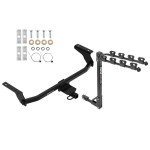 Custom Fit Trailer Hitch 4 Bike Carrier Installation Hardware Installation Instructions 24995 1393100G Draw-Tite Trailer Tow Hitch 20-22 Mazda CX-30 without Factory Towable Bumper tilt away adult or child arms fold down carrier 20 21 22 2020 2021 2022 Trailer Tow Hitch For 20-23 Mazda CX-30 without Factory Towable Bumper tilt away adult or child arms fold down carrier