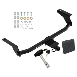 Trailer Tow Hitch For 20-24 Mazda CX-30 1-1/4" Receiver w/ Lock and Cover
