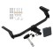 Trailer Tow Hitch For 20-23 Mazda CX-30 1-1/4" Receiver w/ Lock and Cover