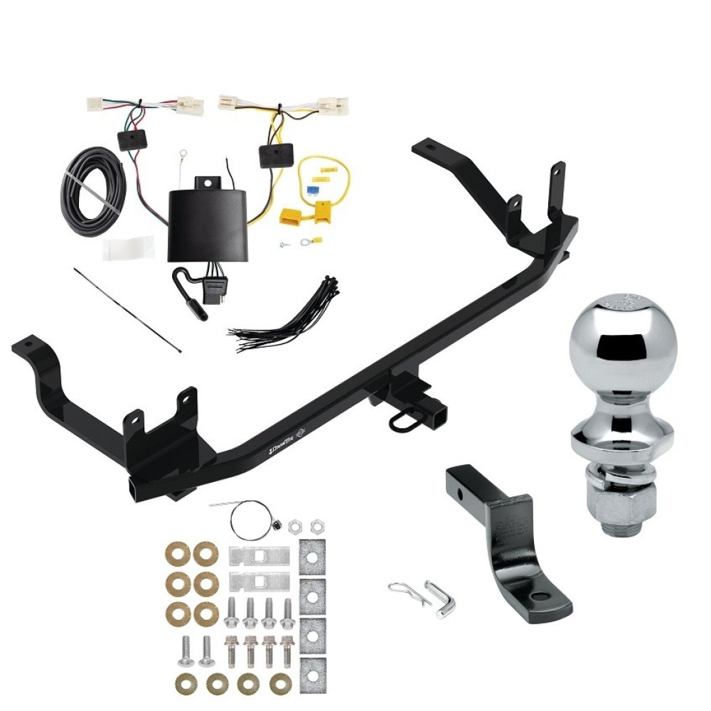Trailer Tow Hitch For 21-24 Hyundai Elantra Hybrid Complete Package w/ Wiring Draw Bar and 1-7/8" Ball Trailer Tow Hitch For 21-24 Hyundai Elantra Hybrid Complete Package w/ Wiring Draw Bar and 1-7/8" Ball