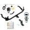Trailer Tow Hitch For 21-24 Hyundai Elantra Hybrid Complete Package w/ Wiring Draw Bar and 2" Ball Trailer Tow Hitch For 21-24 Hyundai Elantra Hybrid Complete Package w/ Wiring Draw Bar and 2" Ball