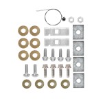 Trailer Tow Hitch Hardware Fastener Kit For 21-24 Hyundai Elantra Hybrid 1-1/4" Towing Receiver Class 1