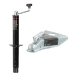 CURT 5000 lbs A-Frame Jack & Coupler Bundle – Quality Towing Equipment CURT A-Frame Trailer Jack & 2" A-Frame Coupler Bundle for Towing