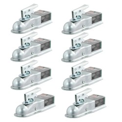 CURT 8x 2K Straight Tongue Trailer Coupler for 2-1/2" Channel 1-7/8" Ball
