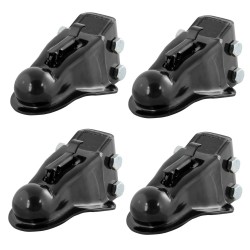 CURT 4x 14K Channel-Mount Adjustable Trailer Coupler for 2-5/16" Ball