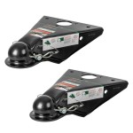 CURT QuickPin 14K A-Frame Trailer Coupler – 2-5/16" Ball, Bolt-On / Weld-On CURT 14K QuickPin No-Latch A-Frame Trailer Coupler 2-5/16" Ball Bolt-On Weld-On