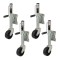 CURT Marine Trailer Jack – 1,200 lbs Capacity with 6" Wheel, Sidewind – 4 Piece Bundle CURT 1,200 lb Marine Trailer Jack with 6" Wheel and Sidewind Handle – 4 Pack