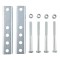 CURT 1,500 lb Sidewind Marine Jack 10-Pack with 8" Wheel and Swivel Mount CURT 1.5K Marine Trailer Jack with 8" Wheel and 10" Travel, Pack of 10