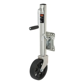 CURT 1,500 lb Sidewind Marine Jack 10-Pack with 8" Wheel and Swivel Mount CURT 1.5K Marine Trailer Jack with 8" Wheel and 10" Travel, Pack of 10