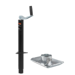 CURT A-Frame Trailer Jack 2000 lb Lift with Footplate 15 Inch Travel