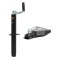 CURT 5000 lbs A-Frame Trailer Jack & 2" Coupler Bundle - 14" Travel, Top Handle CURT 5000 lbs A-Frame Trailer Jack and Coupler Bundle with 14" Travel and Top Handle