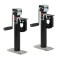 CURT 2,000 lb Bracket-Mount Swivel Jacks – Side Handle, 10" Travel CURT 2K Bracket-Mount Swivel Trailer Jacks with Side Handle and 10 Inch Travel
