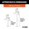 CURT 2,000 lb Bracket-Mount Swivel Jacks – Side Handle, 10" Travel CURT 2K Bracket-Mount Swivel Trailer Jacks with Side Handle and 10 Inch Travel