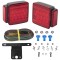 Wesbar LED Submersible Trailer Taillight Kit Pair for Under 80 Inch, 4x4