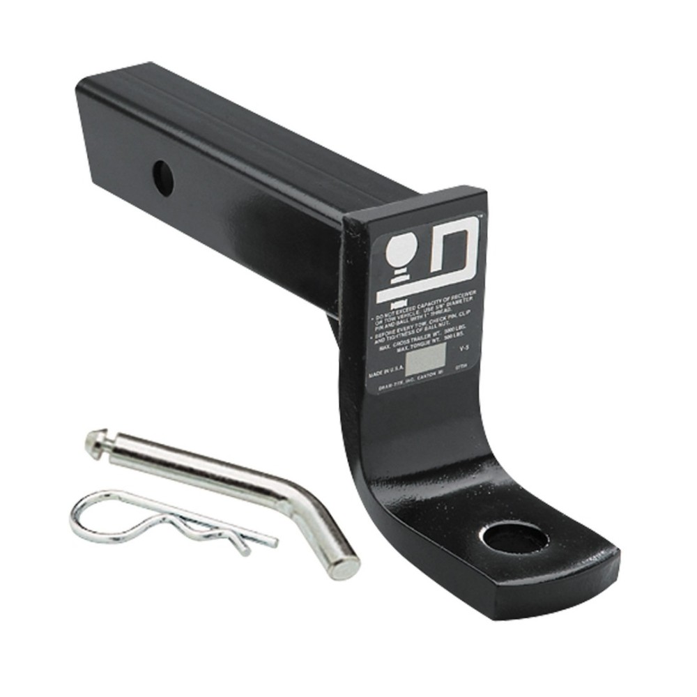 For 2011-2016 Chrysler Town & Country Trailer Hitch Tow PKG w/ 4-Flat Wiring + Ball Mount w/ 4" Drop + 2" Ball + Wiring Bracket + Hitch Lock + Hitch Cover By Draw-Tite