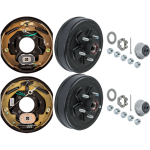 Lippert 3,500 lb Self-Adjusting Electric Trailer Brakes and Pre-Greased Hubs