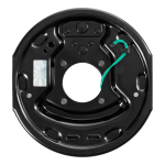 Lippert 3,500 lb RH 10x2.25 self-adjusting electric trailer brake and 5-lug hub drum kit compatible with Dexter, Alko, Rockwell axles