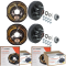 Lippert 12x2 Forward Self-Adjusting Trailer Brakes and 8 on 6.5 Pre-Greased Hubs