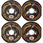 Lippert 4-Pack 12 x 2 Forward Self-Adjusting Electric Trailer Brake Assemblies