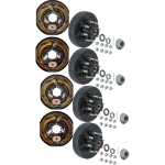 Lippert 12 x 2 Forward Self‑Adjusting Brake Assemblies & Pre‑Greased 8 on 6.5 Hubs for 7K Axles