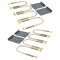 Lippert 3500‑lb Tandem Axle Suspension Kit, 3″ Tube, 3K 26″ Springs, Tall Equalizer Lippert 3500‑lb Tandem Axle Suspension Kit with 3″ Tube, 3,000‑lb 26″ Leaf Springs