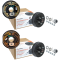 Lippert 3,500-lb Electric Trailer Brake & Hub Assembly Kit 10 x 2.25 inch 5 on 4.5 with 1-Year Warranty