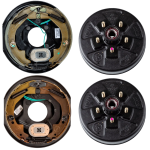 Lippert 3,500-lb 10-Inch Electric Brake & Fully Assembled Drum-Hub Kit, Dexter-Compatible
