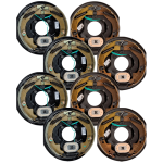 Lippert 8-pack 10 x 2.25 electric trailer brake assemblies for 3,500 lb axles