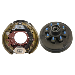 Lippert 12K LH Electric Trailer Brake & Hub-Drum Kit 12.25×5 8-on-6.5 5/8 Studs – Compatible with Dexter, Alko, Rockwell