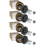 Lippert 12x2 Electric Brake & Pre-Greased 8 on 6.5 Hub Kit for 5,200–7,000 lb Tandem Axles