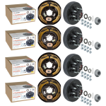 Lippert Tandem Axle Electric Brake & Hub Kit, 12" x 2", up to 7K