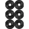 Lippert 6-pack 12 x 2 inch electric trailer brake assemblies for triple axle, replaces Dexter