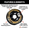 Lippert 12 x 2 Brake & Hub Assembly for 7k Axles Lippert 12 x 2 Electric Trailer Brake with Pre-Greased 8 on 6.5 Hub for 7,000-lb Axles