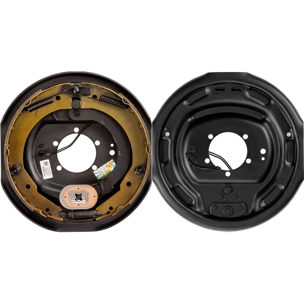 Lippert 12x2 RH electric brake & oil‑bath 8‑on‑6.5 drum hub kit, 7K / 8K hybrid axle, Dexter compatible