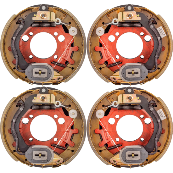 Lippert 8K tandem-axle electric brake assemblies & threaded hubs kit 12.25 × 3.38 – Dexter compatible