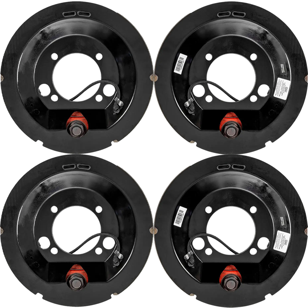 Lippert 8K tandem-axle electric brake assemblies & threaded hubs kit 12.25 × 3.38 – Dexter compatible