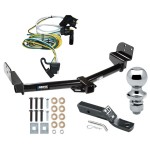 Custom Fit Trailer Hitch Wiring Harness (Plug & Play) 2" Drop Ball-Mount w/ Pin/Clip 1-7/8" Chrome Ball Installation Hardware Installation Instructions 33031 118344 23 63816 Reese Trailer Tow Hitch 02-03 Explorer 4 Dr. Mountaineer 03-04 Avi Reese Trailer Tow Hitch For 02-03 Ford Explorer 4 Dr. Mountaineer 03-04 Aviator Package w/ Wiring and 1-7/8" Ball