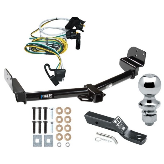Custom Fit Trailer Hitch Wiring Harness (Plug & Play) 2" Drop Ball-Mount w/ Pin/Clip 1-7/8" Chrome Ball Installation Hardware Installation Instructions 33031 118344 23 63816 Reese Trailer Tow Hitch 02-03 Explorer 4 Dr. Mountaineer 03-04 Avi Reese Trailer Tow Hitch For 02-03 Ford Explorer 4 Dr. Mountaineer 03-04 Aviator Package w/ Wiring and 1-7/8" Ball