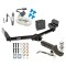 Custom Fit Trailer Hitch Wiring Harness (Requires Splicing) 2" Drop Ball-Mount w/ Locking Pin/Clip 2" Chrome Ball Rubber Hitch Plug Cover Installation Hardware Installation Instructions 33031 20252 7005111 7010 Reese Trailer Tow Hitch 04-05 Expl Reese Trailer Tow Hitch For 04-05 Ford Explorer 4 Dr. Mountaineer 05 Lincoln Aviator Deluxe Package Wiring 2" Ball Mount and Lock
