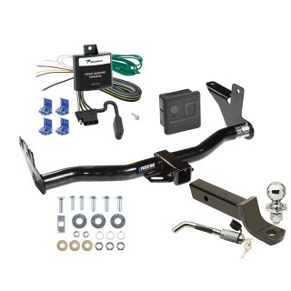 Custom Fit Trailer Hitch Wiring Harness (Requires Splicing) 2" Drop Ball-Mount w/ Locking Pin/Clip 2" Chrome Ball Rubber Hitch Plug Cover Installation Hardware Installation Instructions 33041 119178 7005111 7010 Reese Trailer Tow Hitch 02-03 Isu Reese Trailer Tow Hitch For 02-03 Isuzu Axiom w/Under Vehicle Spare Deluxe Package Wiring 2" Ball Mount and Lock