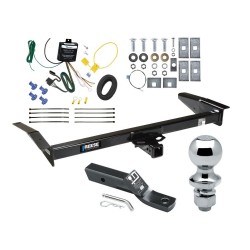 Reese Trailer Tow Hitch For 98-09 Ford Crown Victoria 81-11 Lincoln Town Car 98-11 Mercury Grand Marquis 03-04 Marauder Complete Package w/ Wiring and 1-7/8" Ball