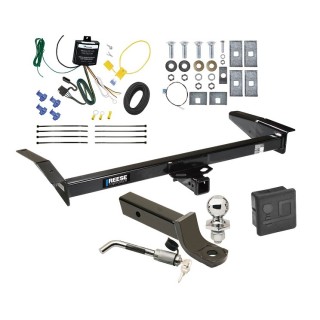 Custom Fit Trailer Hitch Wiring Harness (Requires Splicing) 2" Drop Ball-Mount w/ Locking Pin/Clip 2" Chrome Ball Rubber Hitch Plug Cover Installation Hardware Installation Instructions 33047 119148 7005111 7010 Reese Trailer Tow Hitch 98-09 Cr Reese Trailer Tow Hitch For 98-09 Ford Crown Victoria 81-11 Lincoln Town Car 98-11 Mercury Grand Marquis 03-04 Marauder Deluxe Package Wiring 2" Ball Mount and Lock